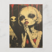 Carte Postale Aliens Scifi Imaginaire (Devant)