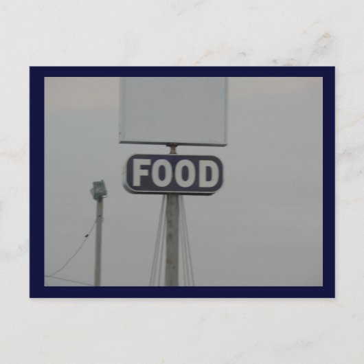Carte postale alimentaire (Devant)