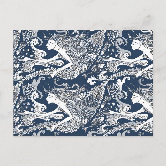 Carte Postale Alimentation du poisson (Devant)