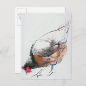 Carte Postale Alimentation Hen Trasierra 1998 (Devant / Derrière)