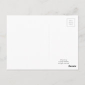 Carte Postale Alimentation lente (Dos)