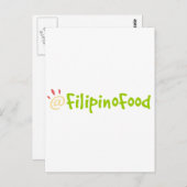 Carte Postale Alimentation philippine (Devant / Derrière)