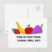 Carte Postale ALIMENTATION RAPIDE.jpg (Devant / Derrière)