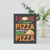 Carte Postale Alimentation Rapide Pizza Slice Lover Foody (Debout devant)