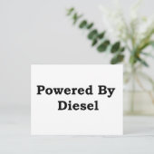Carte Postale Alimenté Par Diesel (Debout devant)