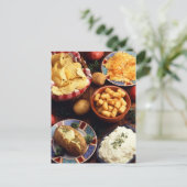 Carte Postale Aliments de pommes de terre (Debout devant)