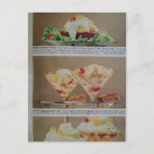 Carte Postale Aliments de vintage (Devant)