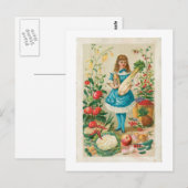 Carte Postale Aliments Vintages et légumes (Devant / Derrière)