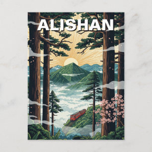 Carte Postale Alishan Taiwan Travel
