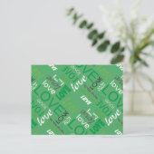 Carte Postale Alive Green Gallery (Debout devant)