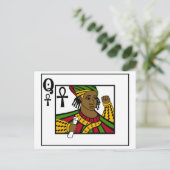 CARTE POSTALE ALKEBULAN - LA REINE NOIRE (Debout devant)