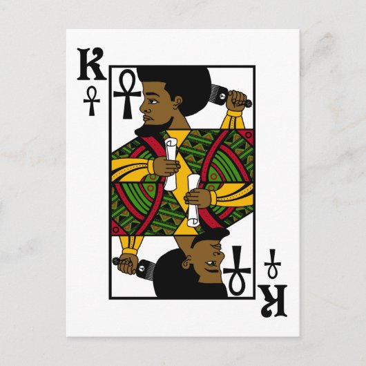 CARTE POSTALE ALKEBULAN - LE ROI NOIR (Devant)