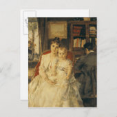 Carte Postale All Happiness c.1880 (Devant / Derrière)