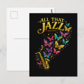 Carte Postale All That Jazz (Devant / Derrière)