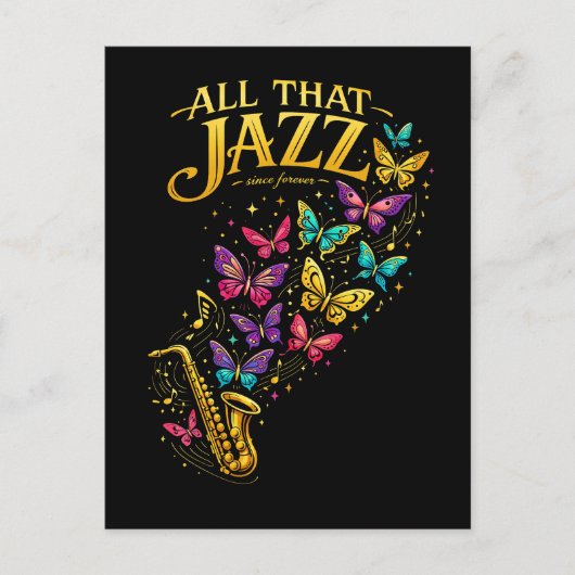 Carte Postale All That Jazz (Devant)