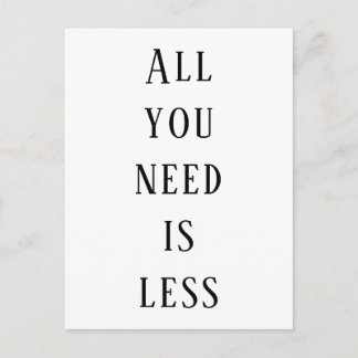 Carte Postale All you need
