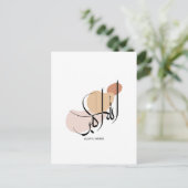 Carte Postale Allahuakbar, Arabe moderne Calligtaphy, Chauffage, (Debout devant)