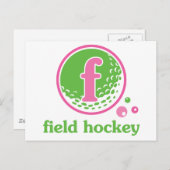 Carte Postale Allaire Field Hockey (Devant / Derrière)