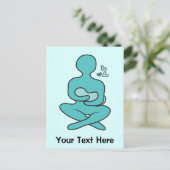 Carte Postale Allaitement maternel Mère et bébé (Debout devant)