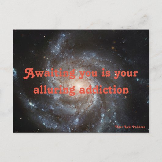 Carte postale Allant Addiction (Devant)