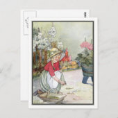 Carte Postale Allées de désherbage par Anne Anderson (Devant / Derrière)