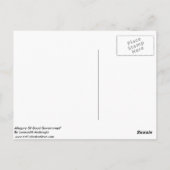 Carte Postale Allégation De Bon Gouvernement (Dos)