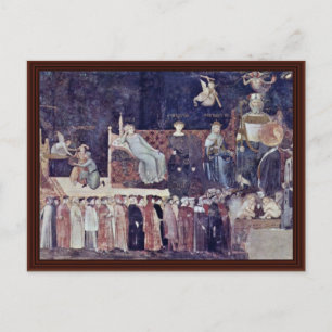 Carte Postale Allégation De Bon Gouvernement