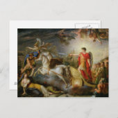 Carte Postale Allégation de la restitution d'Ulm (Devant / Derrière)