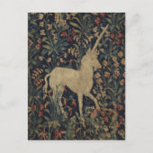 Carte Postale Allegorical "Millefleurs" Tapestry with Animals (Devant)