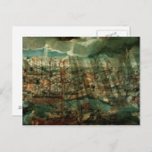 Carte Postale Allégorie de la bataille de Lepanto (Devant / Derrière)