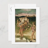 Carte Postale Allégorie de la sagesse (huile sur panneau) (Devant / Derrière)