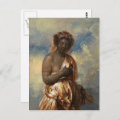 Carte Postale Allégorie de l'Afrique par Boeckhorst (Devant / Derrière)