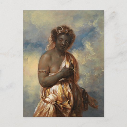 Carte Postale Allégorie de l'Afrique par Boeckhorst (Devant)