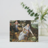 Carte Postale Allégorie de l'été (Debout devant)