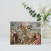 Carte Postale Allégorie des guerres turques (Debout devant)