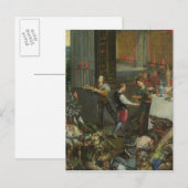 Carte Postale Allégorie du goût (Devant / Derrière)