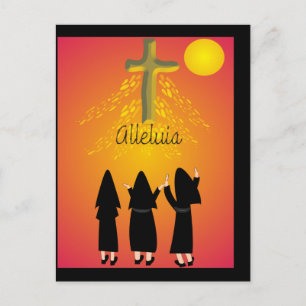 Carte Postale "Alleluia" Cadeaux religieux catholiques