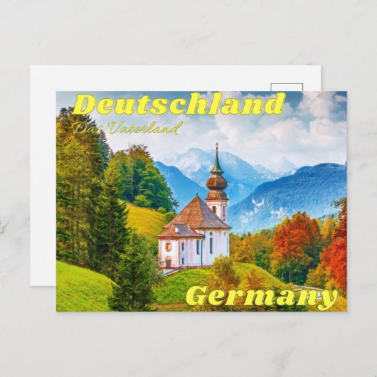 Carte Postale Allemagne (Devant / Derrière)