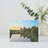 Carte Postale Allemagne, Aschaffenburg, Schloss (château) (Debout devant)