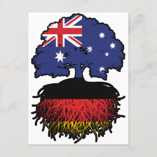 Carte Postale Allemagne Australie Australie Australie racine arb
