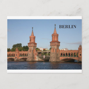 Carte Postale Allemagne Berlin Oberbaumbrucke (St.K.)