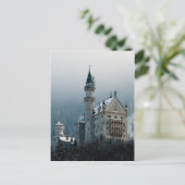 Carte Postale Allemagne Château de Neuschwanstein (Debout devant)