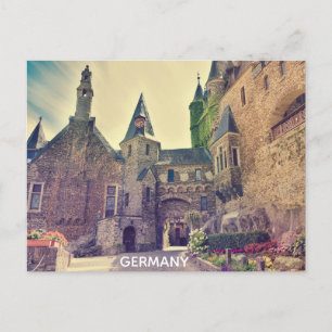 Carte Postale Allemagne Cochem Castle Voyage Photo