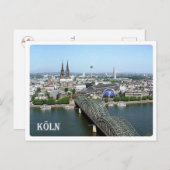 Carte Postale Allemagne - Cologne  - Koln - (Devant / Derrière)