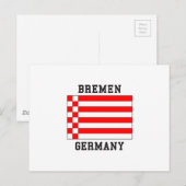Carte Postale Allemagne de Brême (Devant / Derrière)