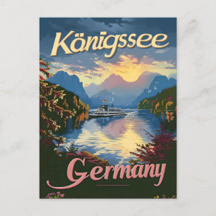 Carte Postale Allemagne de Königssee