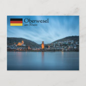 Carte Postale Allemagne de l'Oberwesel (Devant)