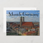 Carte Postale Allemagne de Munich (Devant / Derrière)