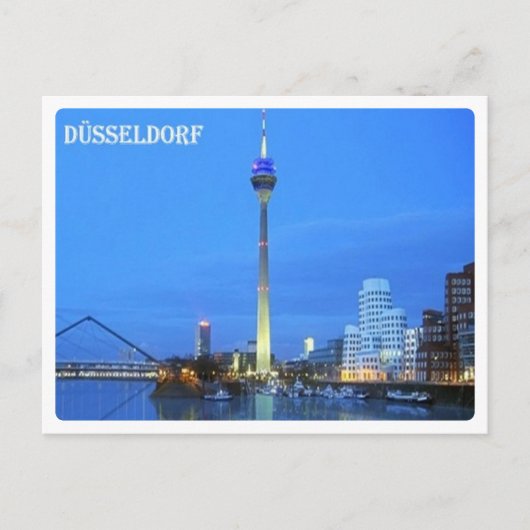 Carte Postale Allemagne - Dusseldorf (Devant)