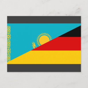 Carte Postale Allemagne et Kazakhstan, Kazakhstan
